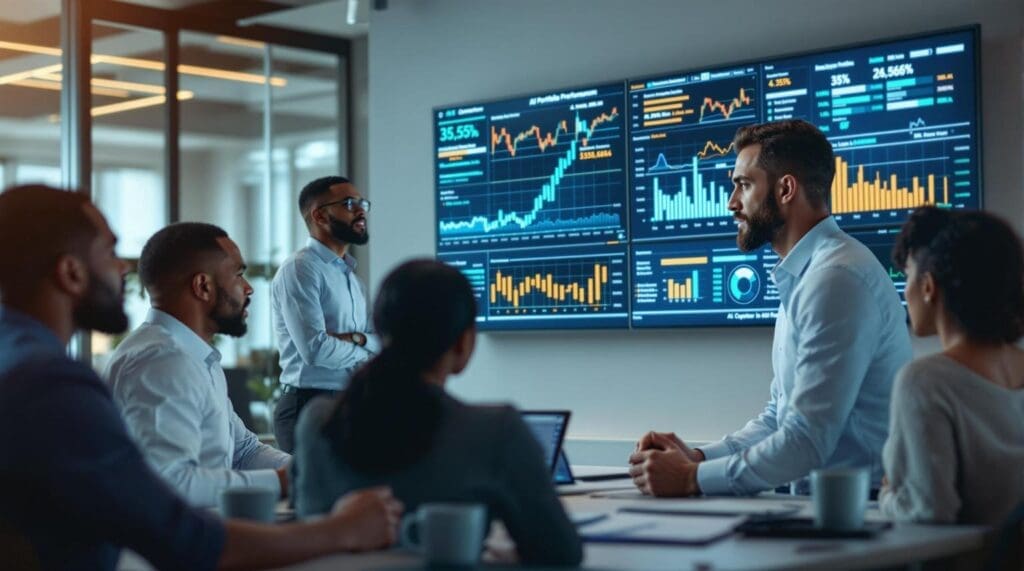 How AI Tracks Portfolio Performance in Real Time
